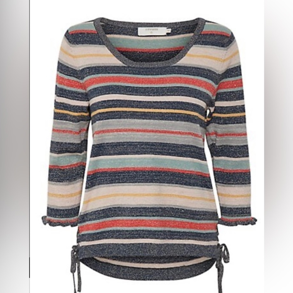 Cream Clothing Fiona Stripe pullover. Size XS